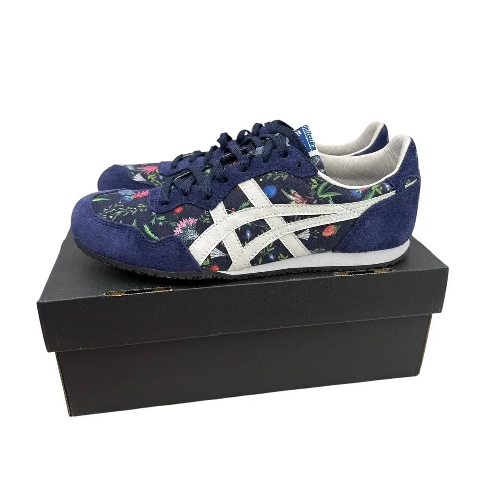 Onitsuka Tiger 2018 Liberty Fabrics Floral Women's 8.0  D868N-9990 RARE EUC
